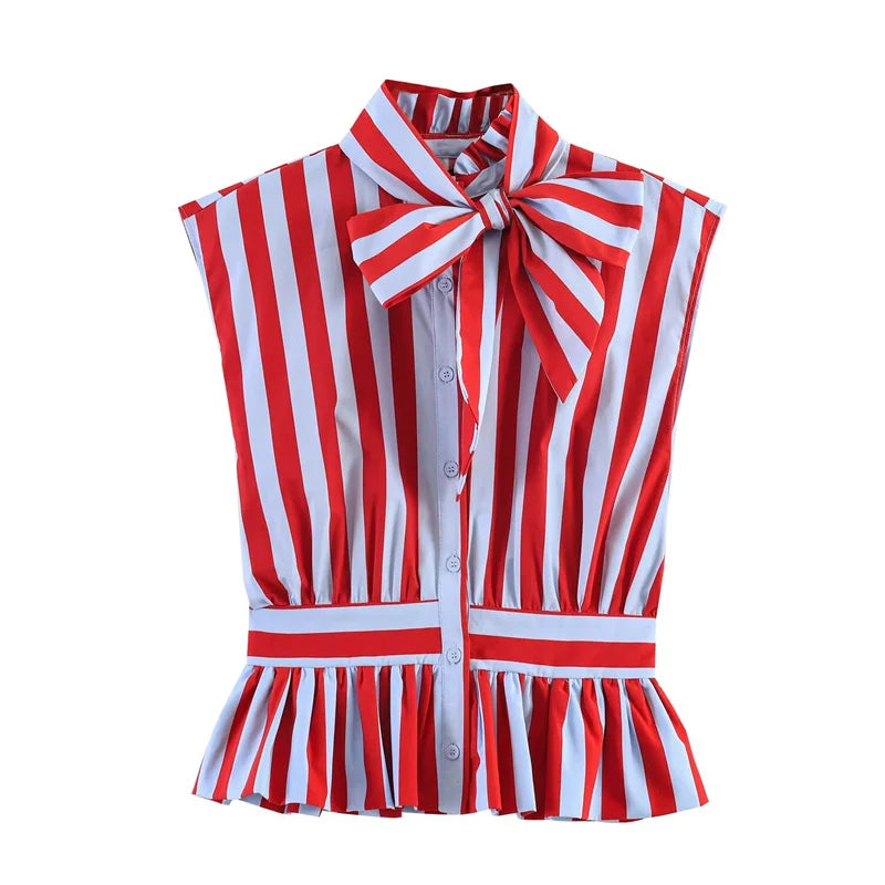 The Monaco Bow Blouse from the Soft & Sophisticated at Lavishly Me