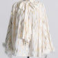 The Celeste Feather-Trim Blouse from the Soft & Sophisticated at Lavishly Me