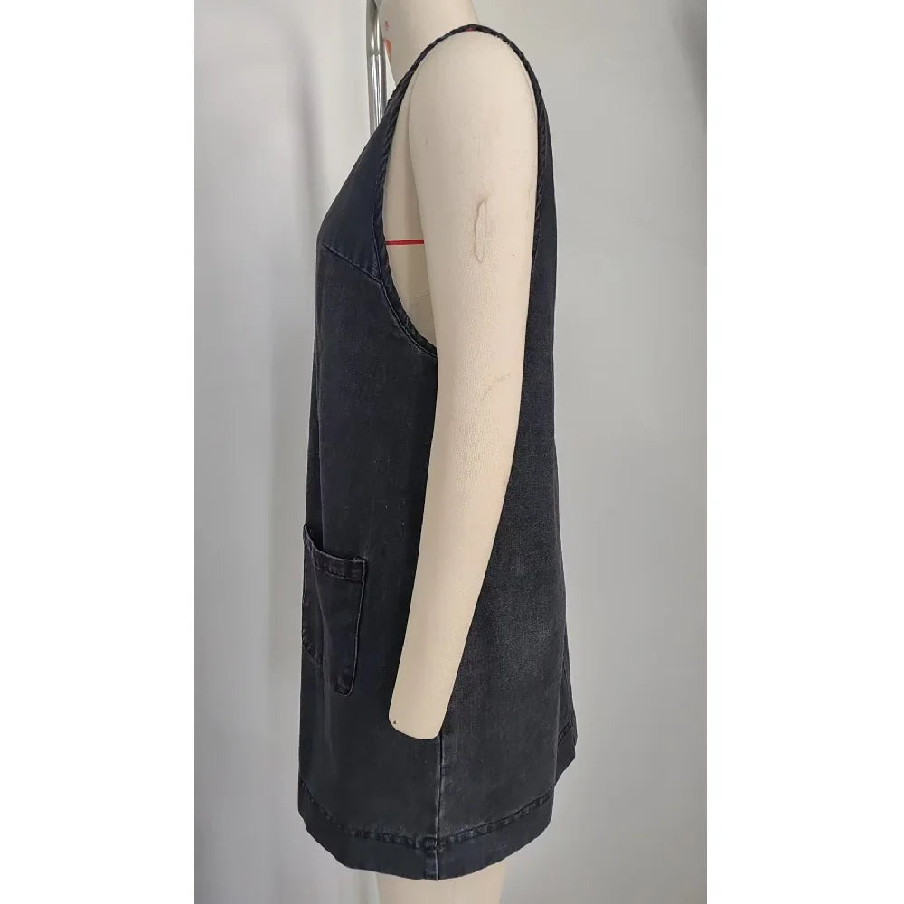 The Ibiza Off-Shoulder Denim Dress