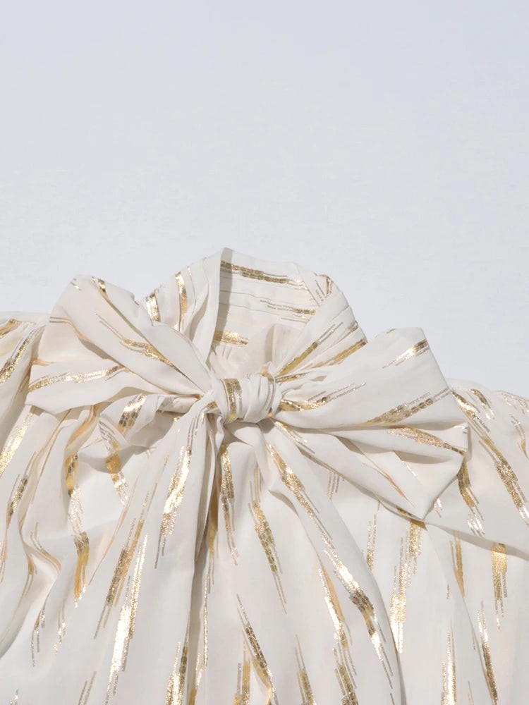 The Celeste Feather-Trim Blouse from the Soft & Sophisticated at Lavishly Me