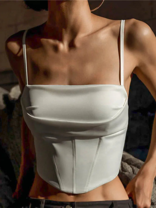 The Valencia Lace-Up Crop Top from the Date Night Edit at Lavishly Me