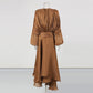 The Juliette Folded Lace-Up Dress
