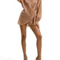 The Beaumont Lace-Up Shirt Dress from the Boss Energy at Lavishly Me