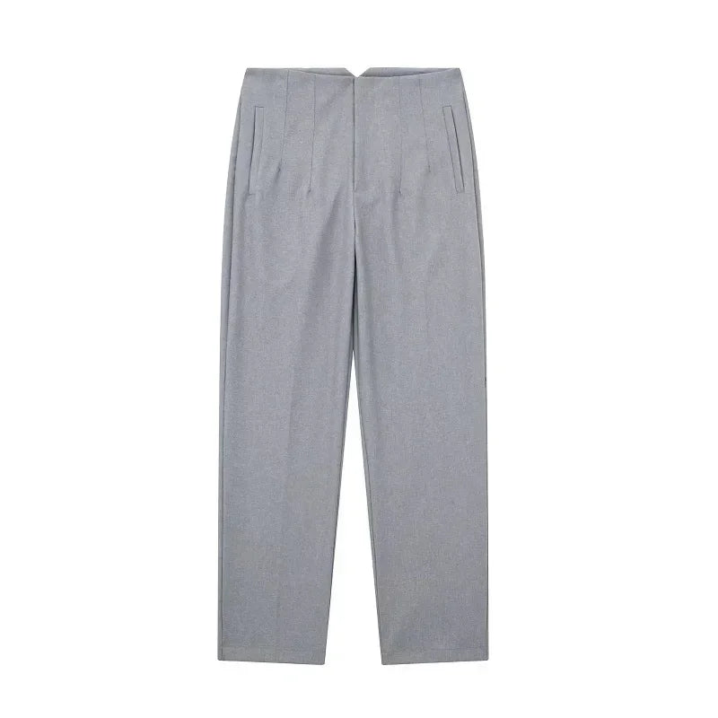 The Sutton High-Waist Cropped Trousers from the Boss Energy at Lavishly Me