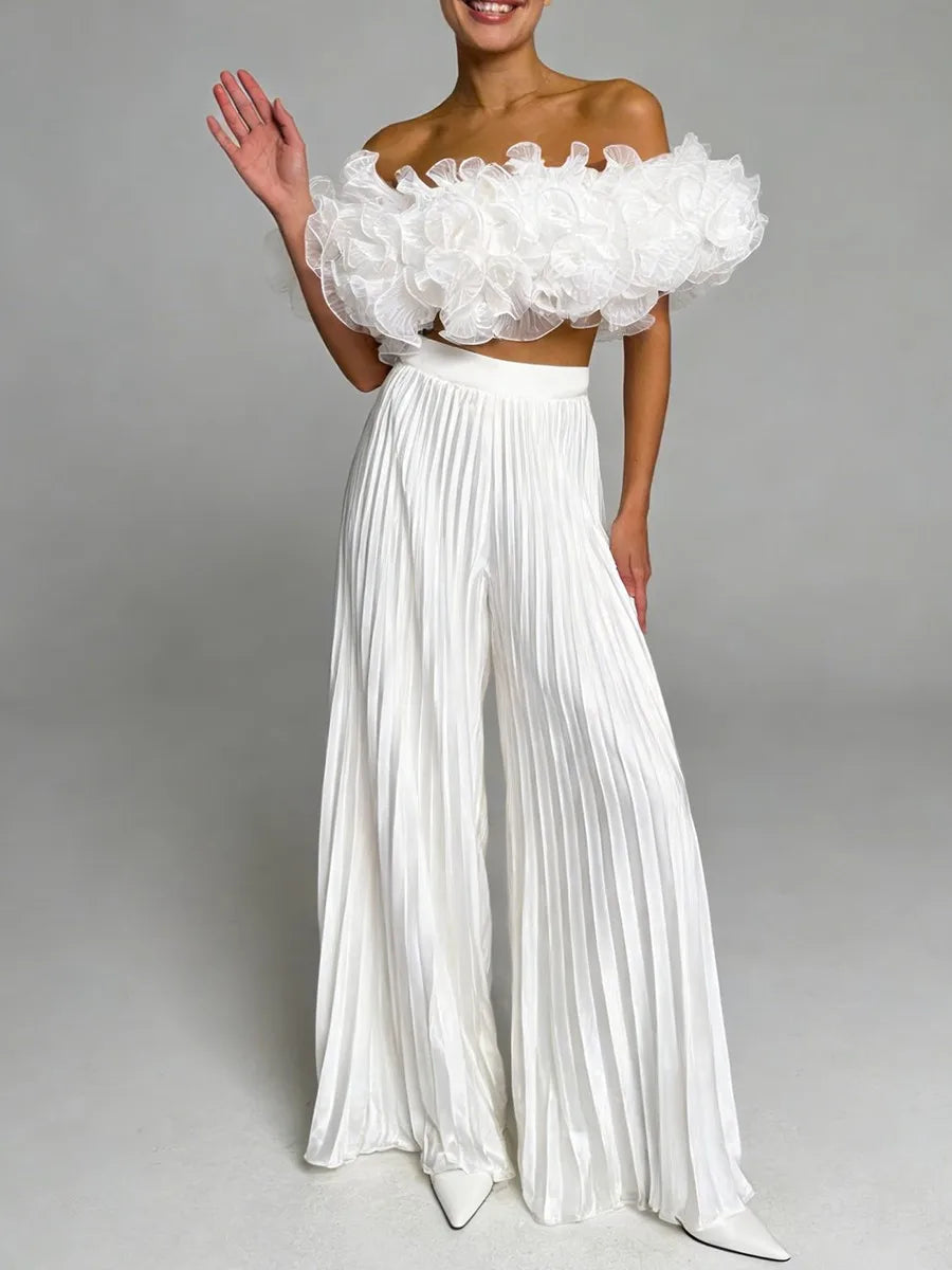 The Portofino Asymmetrical Pant Set from the Boss Energy at Lavishly Me