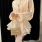 The Elara Folded Tunic Dress