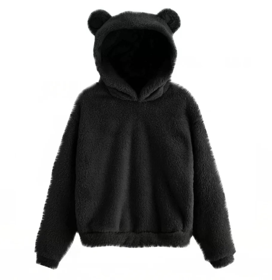 The Amélie Plush Ear Hoodie from the Everyday Luxe at Lavishly Me