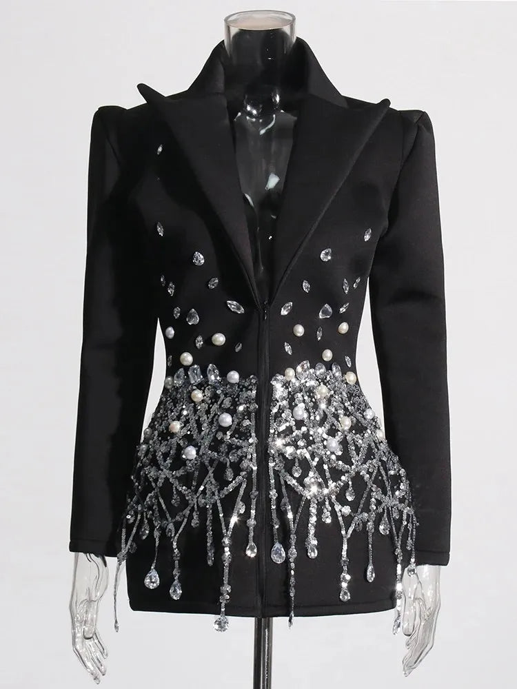 The Constellation Pearl Sequin Dress