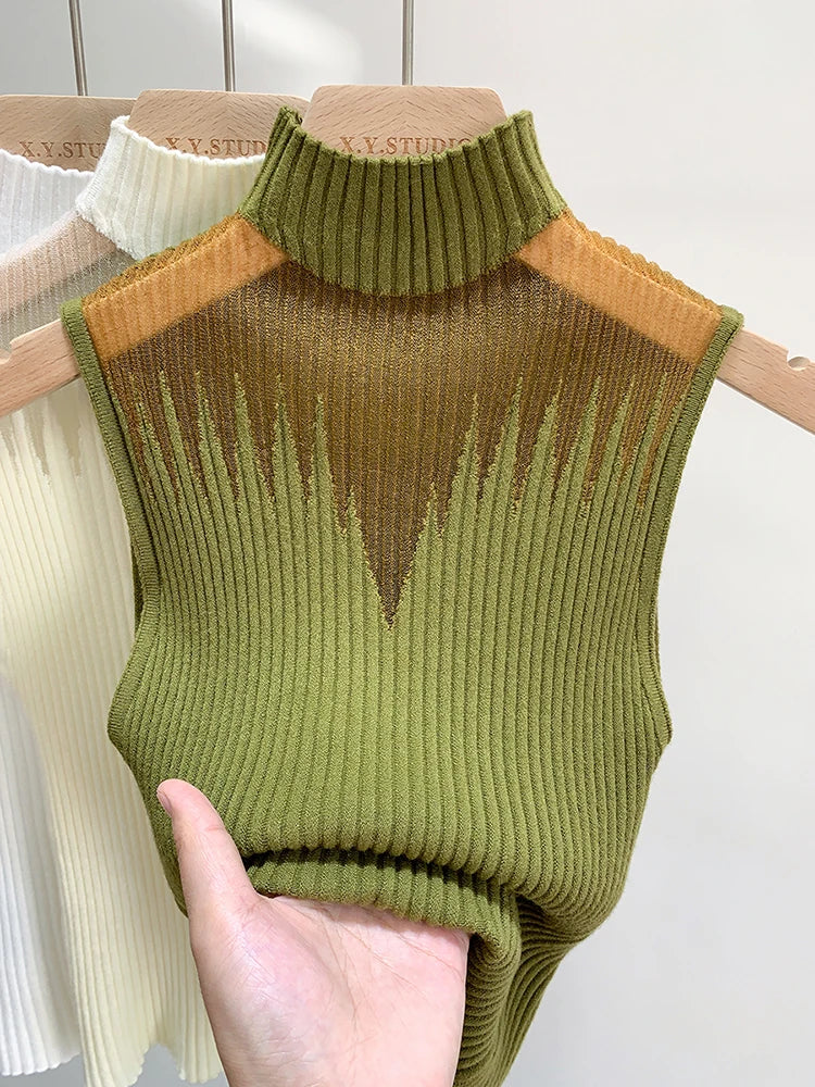 The Metro Mesh Knit Top