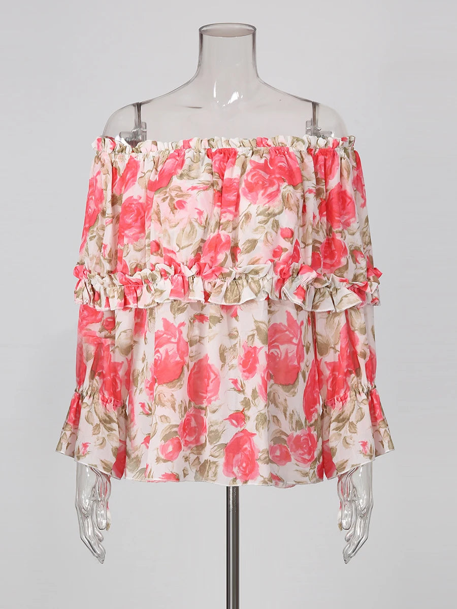 The Valencia Tiered Ruffle Blouse from the Soft & Sophisticated at Lavishly Me