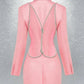 The Celestial Beaded Backless Blazer