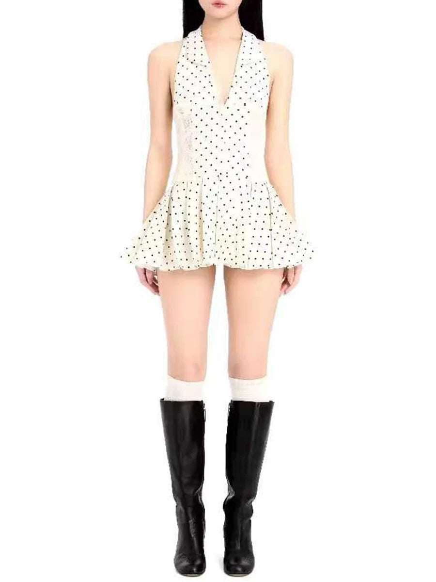The Amalie Polka-Dot Dress