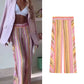 The Prism Stripe Wide-Leg Pants from the Everyday Luxe at Lavishly Me