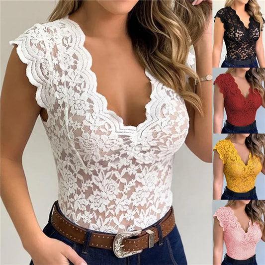 The Sweet Lace Camisole from the Soft & Sophisticated at Lavishly Me
