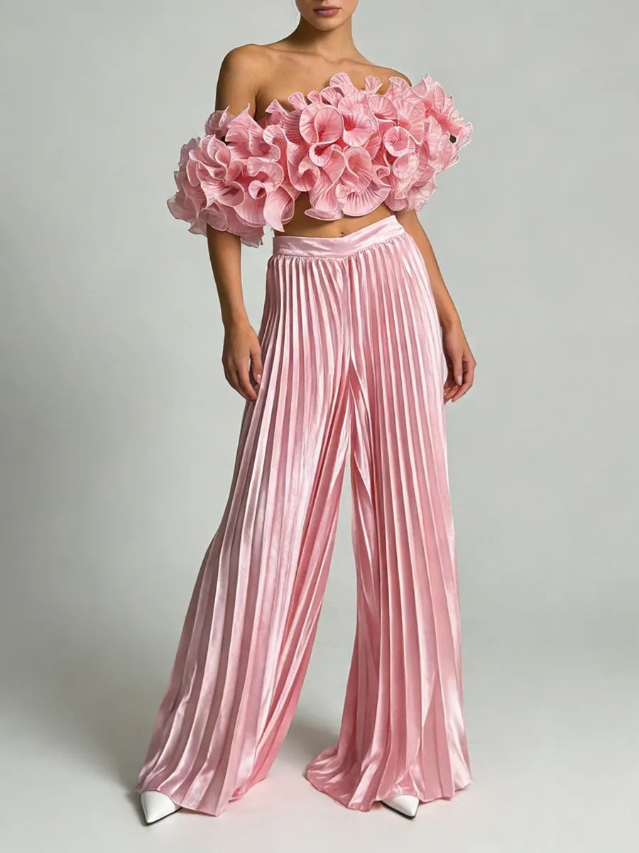 The Portofino Asymmetrical Pant Set from the Boss Energy at Lavishly Me