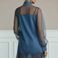 The Midnight Tulle Denim Dress