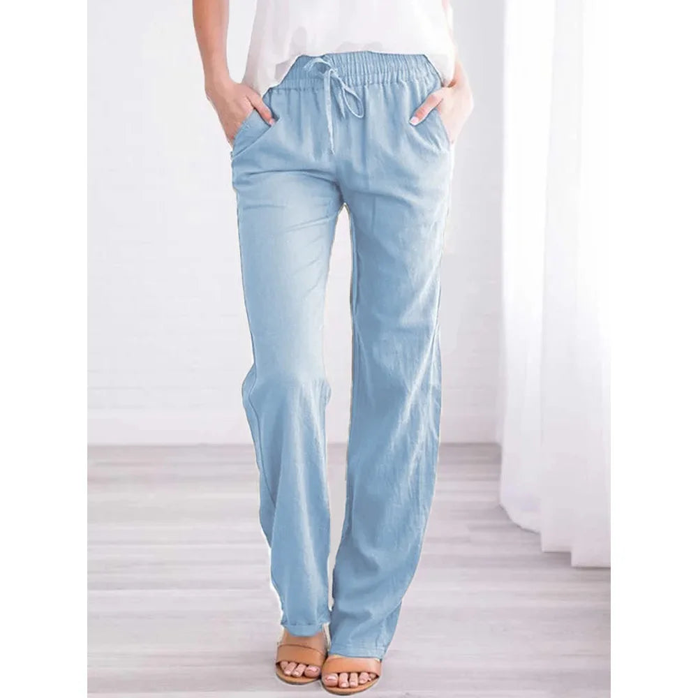 The Riviera Linen Trousers
