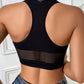 The Noir Fishnet Crop Top