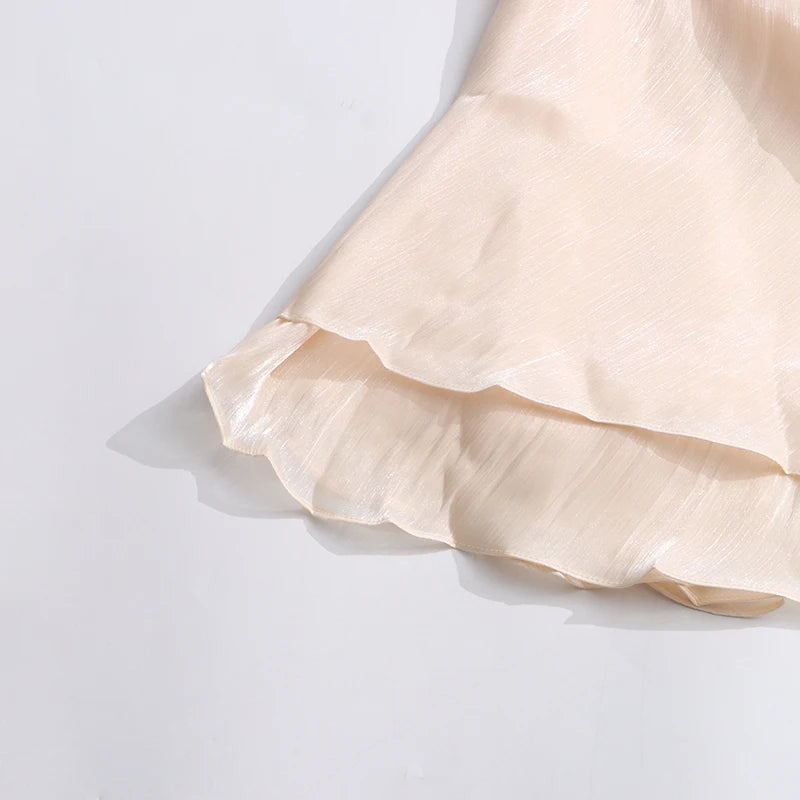 The Juliette Folded Lace-Up Dress