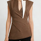 The Avant Colorblock Sculpted Vest from the Boss Energy at Lavishly Me
