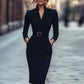 The Sloane Pocket Pencil Dress from the Boss Energy at Lavishly Me