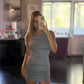 The Soho Wrap Mini Dress