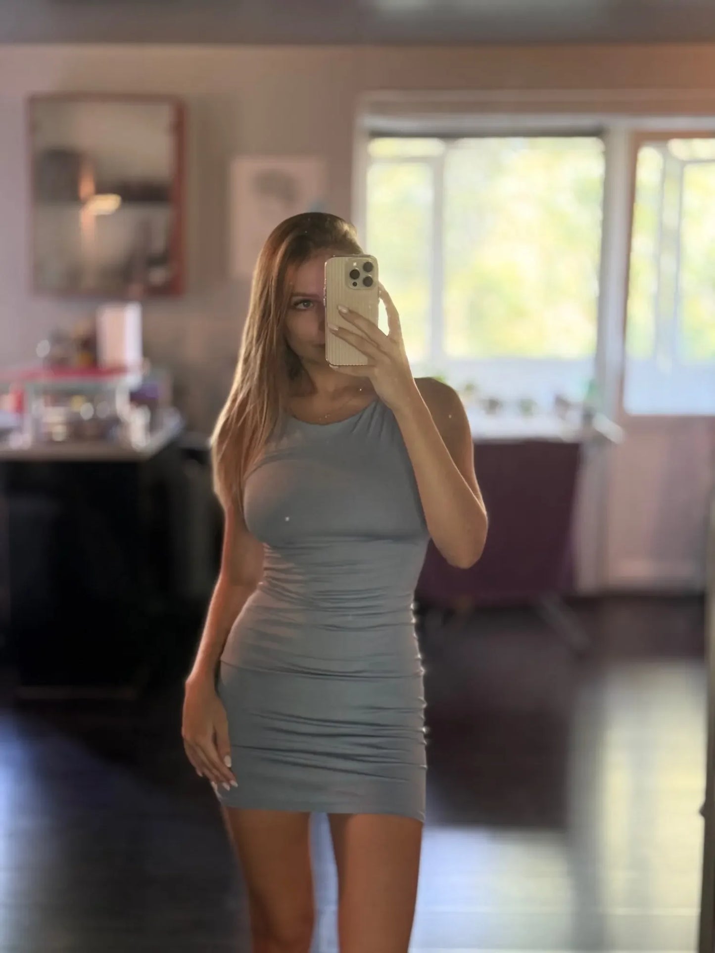 The Soho Wrap Mini Dress
