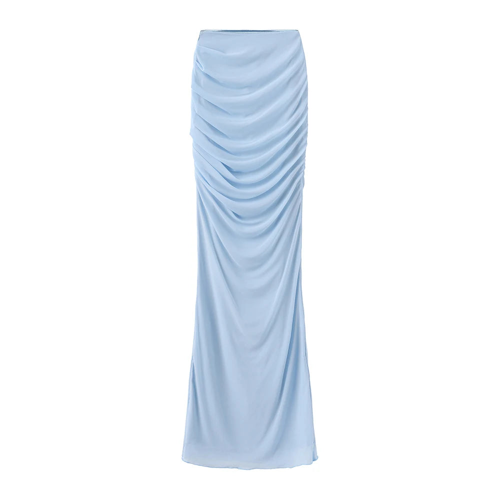 The Monaco Strapless Maxi Set