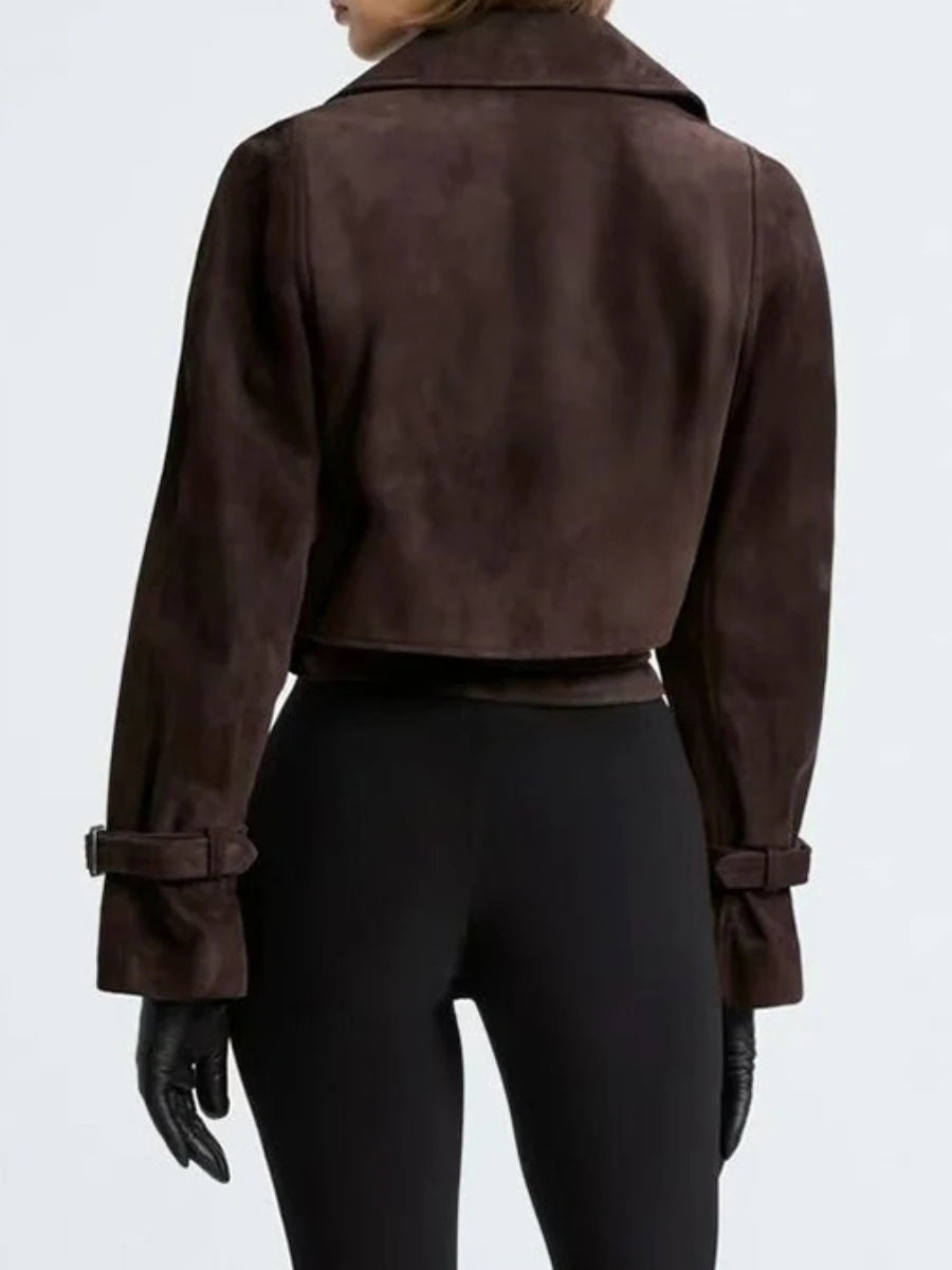 The Paloma Button,Lace-Up Statement Look