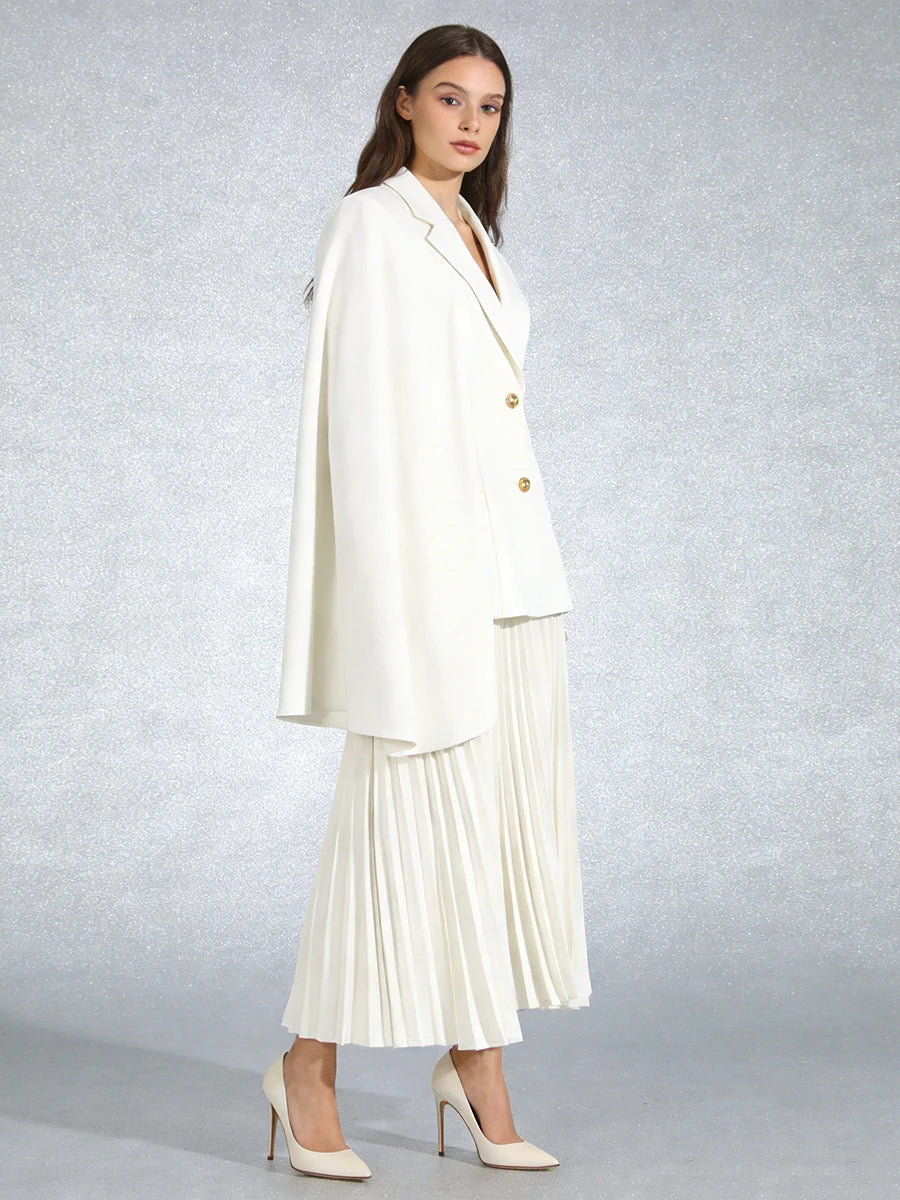 The Victoire Cape Blazer Set