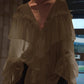 The Delphine Sheer Ruffle Blouse from the After Dark at Lavishly Me
