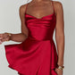 The Champagne Cowl-Neck Romper
