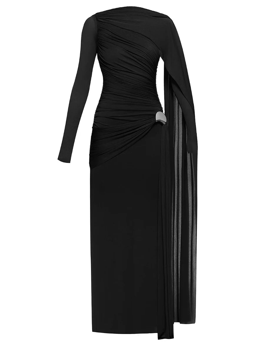 The Honor French Pleated Dress in PINK | Lavishly Me