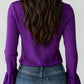 The Rosalie Lace-Trim Bubble-Sleeve Blouse from the Soft & Sophisticated at Lavishly Me