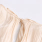 The Juliette Folded Lace-Up Dress