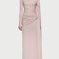 The Honor French Pleated Dress in BROWN | Lavishly Me
