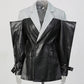 The Milan Colorblock Leather Jacket from the After Dark at Lavishly Me