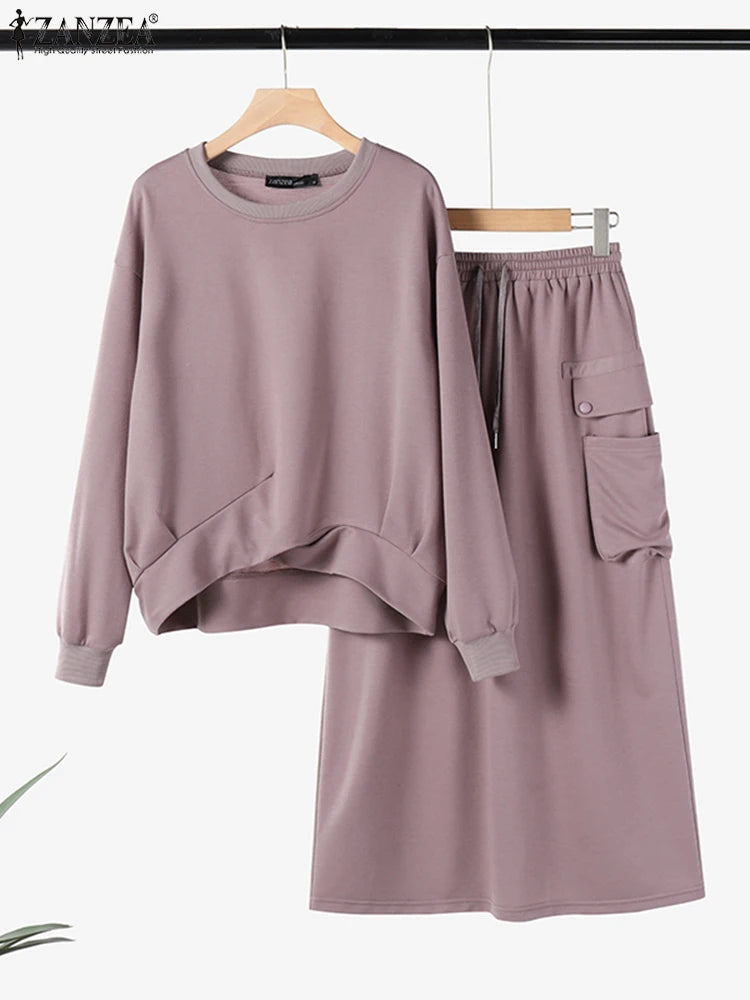 The Cyra Hooded Luxe Lounge Set