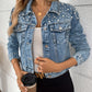 The Celeste Beaded Denim Jacket