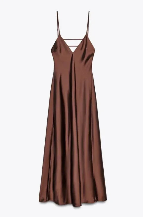 The Seraphine One-Shoulder Satin Maxi Dress from the Celebration Edit at Lavishly Me