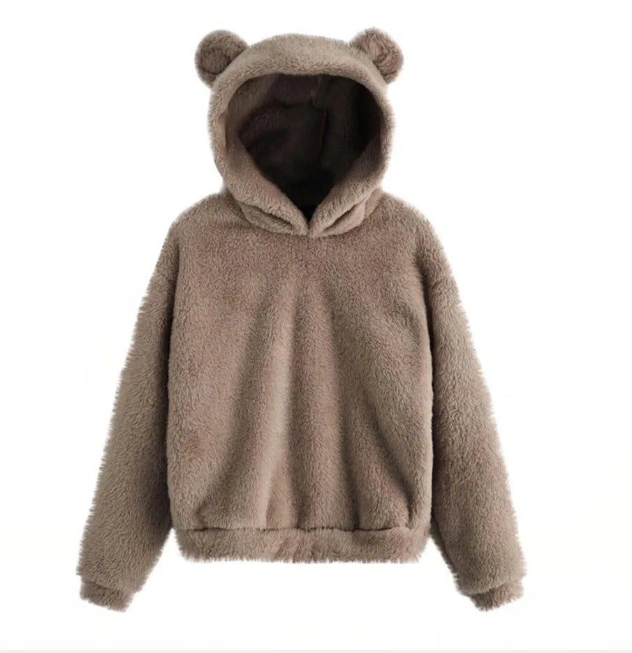The Amélie Plush Ear Hoodie from the Everyday Luxe at Lavishly Me