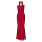 The Monaco Strapless Maxi Set