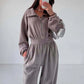 The Sasha Zippers Wide-Leg Jumpsuit