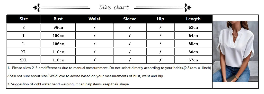 The Camille V-Neck Blouse