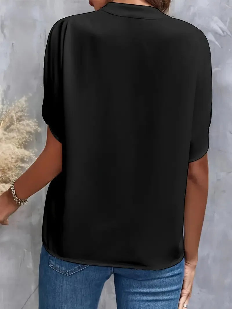 The Camille V-Neck Blouse