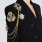 The Monaco Chain-Embellished Blazer from the Boss Energy at Lavishly Me