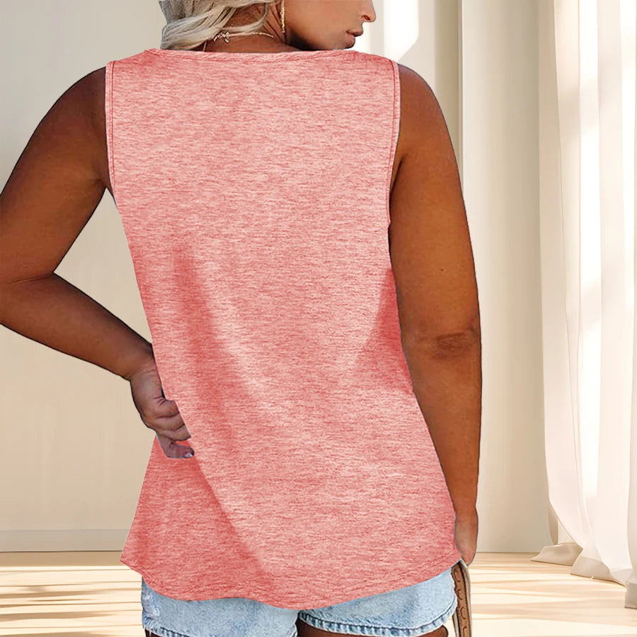 The Haven Button-Detail Tank
