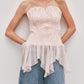 The Camille Sculpted Strapless Vest from the Boss Energy at Lavishly Me