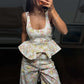 The Paloma Floral Pant Set