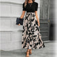 The Provence Floral Lace-Up Maxi Dress from the Boss Energy at Lavishly Me